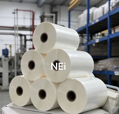 90 GU 以上の光輝度光輝ラミネーションフィルム,リサイクル可能な環境にやさしいオプション,最大120°Cの温度耐性