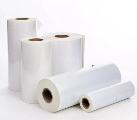 95-105 マイクロン 厚さ 100% EVA アレッシブと装飾用パッケージ用の革質感のグリッターラミネーションフィルム