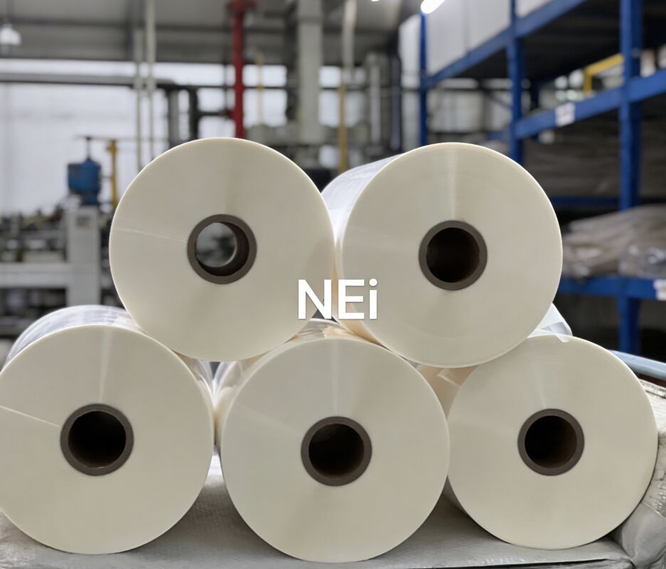 透明なBOPP熱ラミネーションフィルム 3インチ紙コア