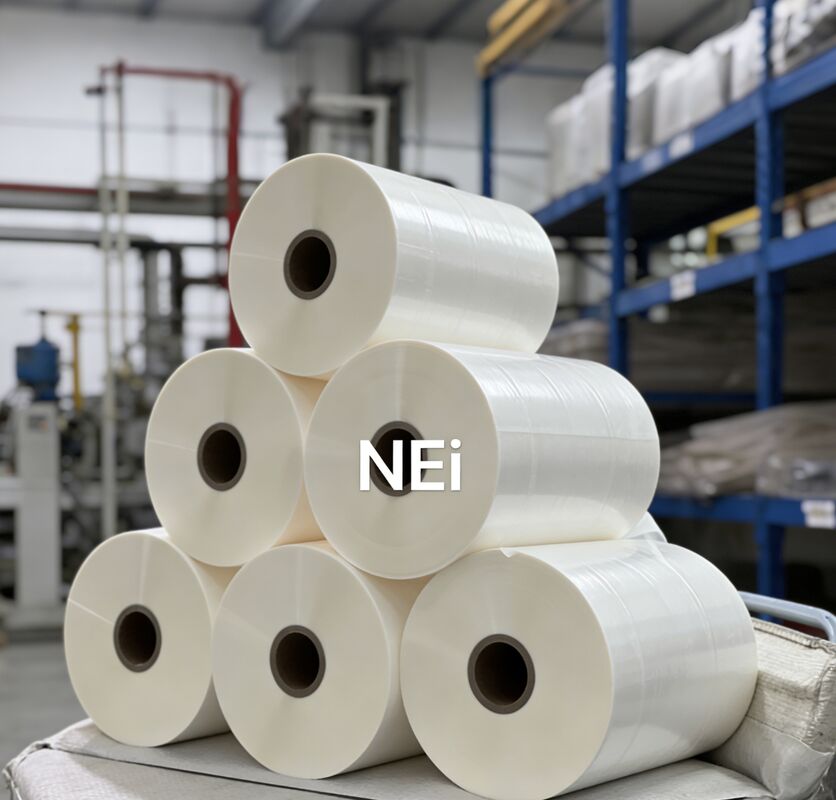 90 GU 以上の光輝度光輝ラミネーションフィルム,リサイクル可能な環境にやさしいオプション,最大120°Cの温度耐性