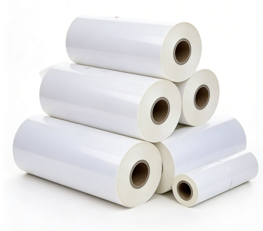 肌の質感 輝くラミネーションフィルム 韓国の100%EVA粘着剤と95-105マイクロンの厚さにより耐久性向上