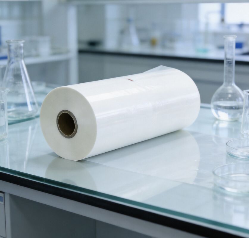 輝く表面仕上げ PET熱ラミネーションフィルム 温度耐性 130°Cまで 韓国のプレミアムEVA膠