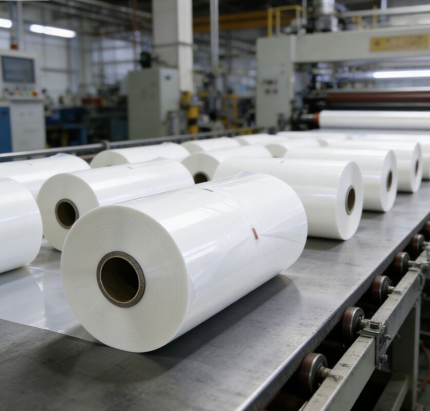 湿度防止型 PET熱ラミネーションフィルム 熱活性化粘着剤と光沢のある包装仕上げ