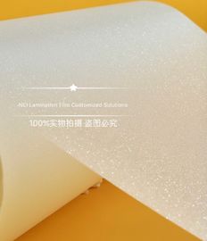 銀か金きらめきのラミネーションのフィルムの幅100mm - 1560mm