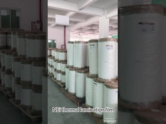 3 インチ 14MM 高光沢 PET 熱ラミネーションフィルム 22 マイクの厚さ