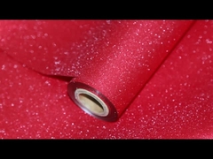 レッド・グリッターのラミネーションフィルムで あなたのデザインを燃やしてください!