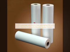 BOPP基材 ソフトタッチ コールドラミネートフィルム 微細テクスチャコーティングによる触感向上