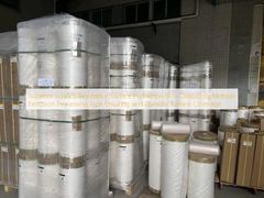 複数の押出加工タイプで作成された、優れた耐スクラッチ性表面保護フィルム。耐久性のある表面被覆を保証します。